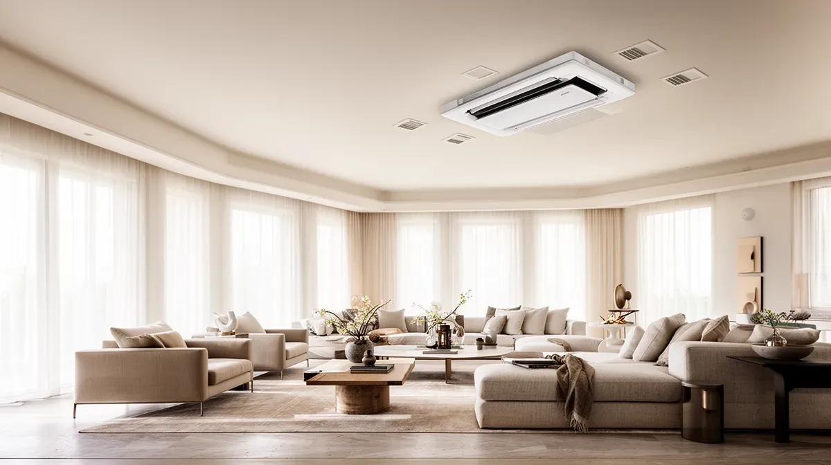 Clim gainable 4 bouches : dimensionnement précis et budget complet