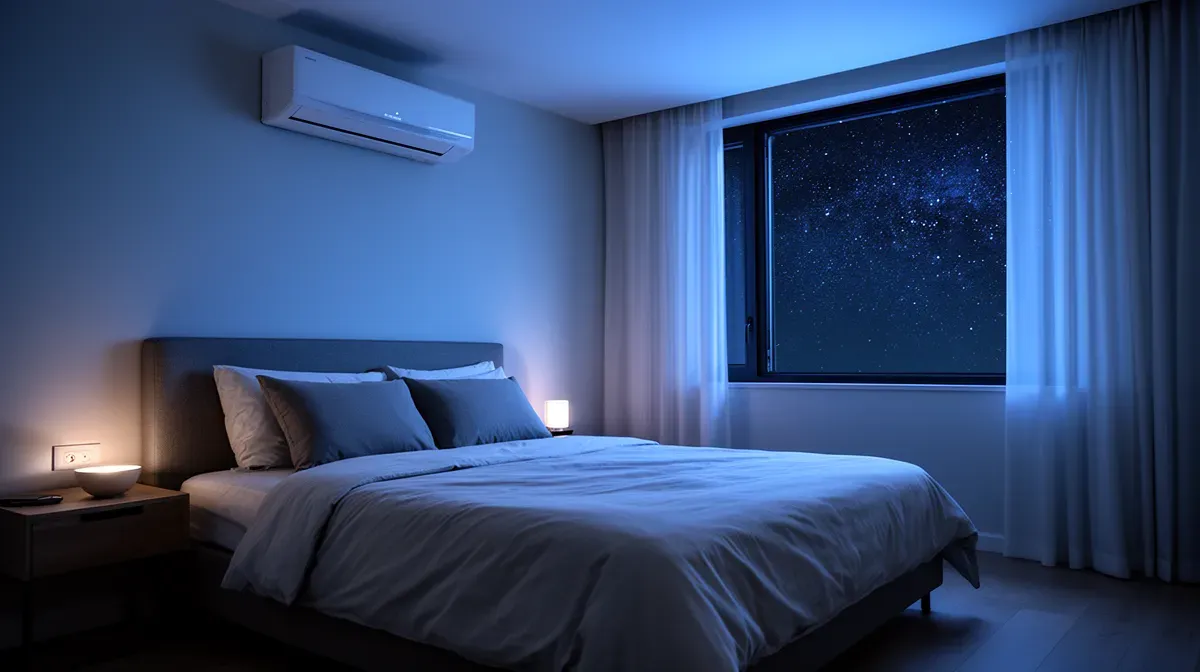 Laisser la clim allumée toute la nuit : ce que ça change sur la facture et le sommeil