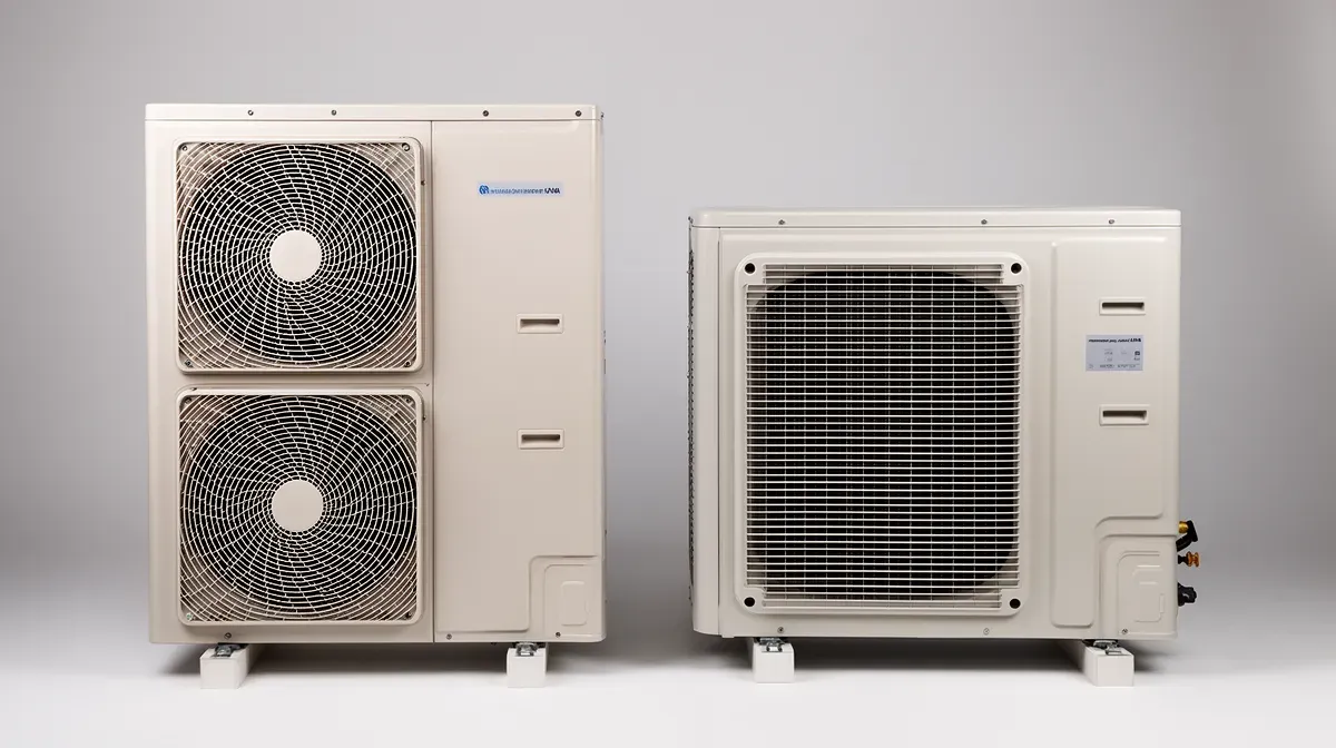 Comparatif de deux pompes à chaleur air-eau de marques différentes